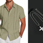 👔 LIMITED-TIME 50% OFF! 💥 Men's Button-Down Shirt – Structured Fit, Breathable, Versatile Style ✨