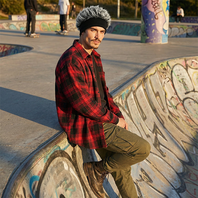 Unisex Hip-Hop Style Wig Hat