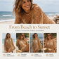 🏆 Last Day Special Price £9.99! 💐Summer Metallic Crochet Cover-Up – Lightweight, Flowy & Effortlessly Stylish summer outfit
