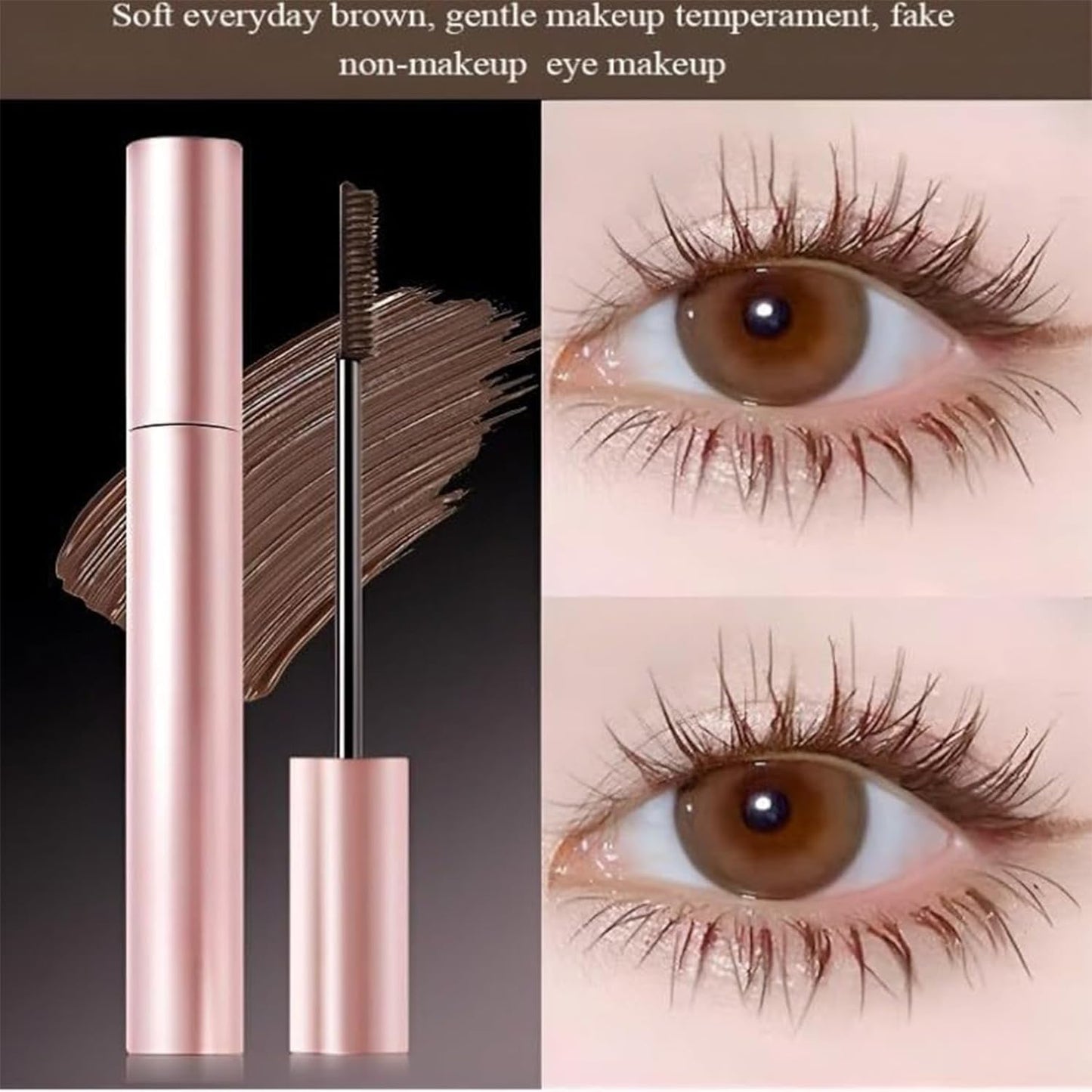 🔥 Hot Sale 49% OFF🔥🔥[Waterproof and Non-Smudging] Lengthening And Curling Long-lasting Mascara