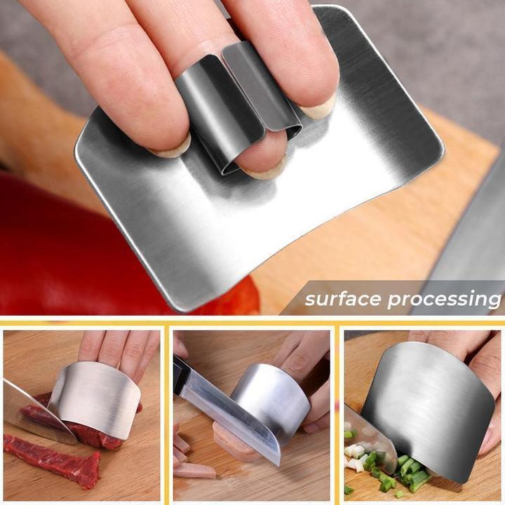 🔥Hot Sale 48% OFF - Stainless Steel Finger Guard - Buy 3 Get 2 Free Now