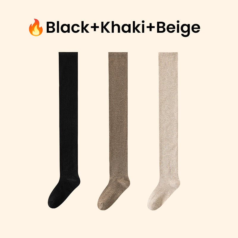 💞50K+ SOLD!🧦🤝✨ Classic Elegance, Effortless Wear | Soft & Stretchy Thigh High Socks❤️🔥🧦