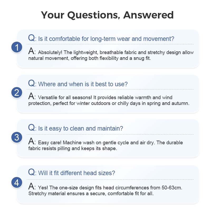 🔥Last Day Sale 50% OFF🔥Unisex Winter Warm Neck Mask Ear Protection One Piece Hat