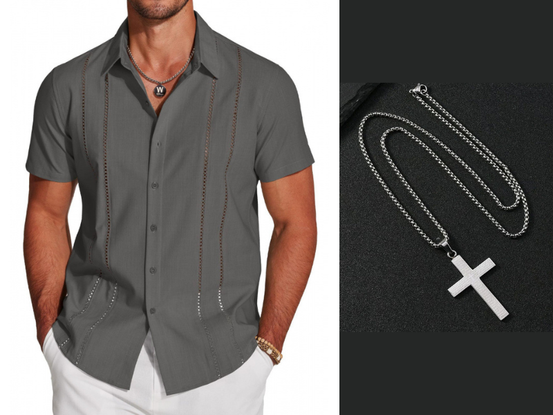 👔 LIMITED-TIME 50% OFF! 💥 Men's Button-Down Shirt – Structured Fit, Breathable, Versatile Style ✨