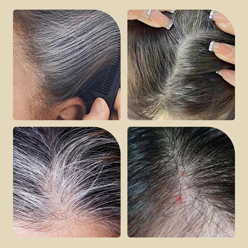 🖤BUY 1 GET 1 FREE!!⚡2-IN-1 Water & Sweat-Proof Hair Comb Dye✨ Long-Lasting Color with Zero Mess!