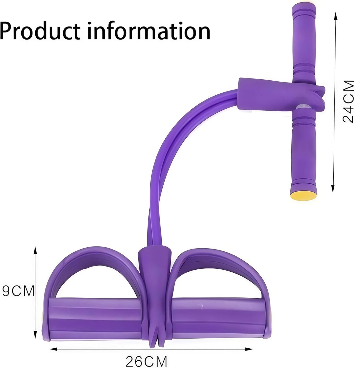 🎁Hot Sale 50% OFF Today!🔥Latest 6-Tube Pedal Resistance Device, Detachable And Adjustable Pedal Resistance Device🏃