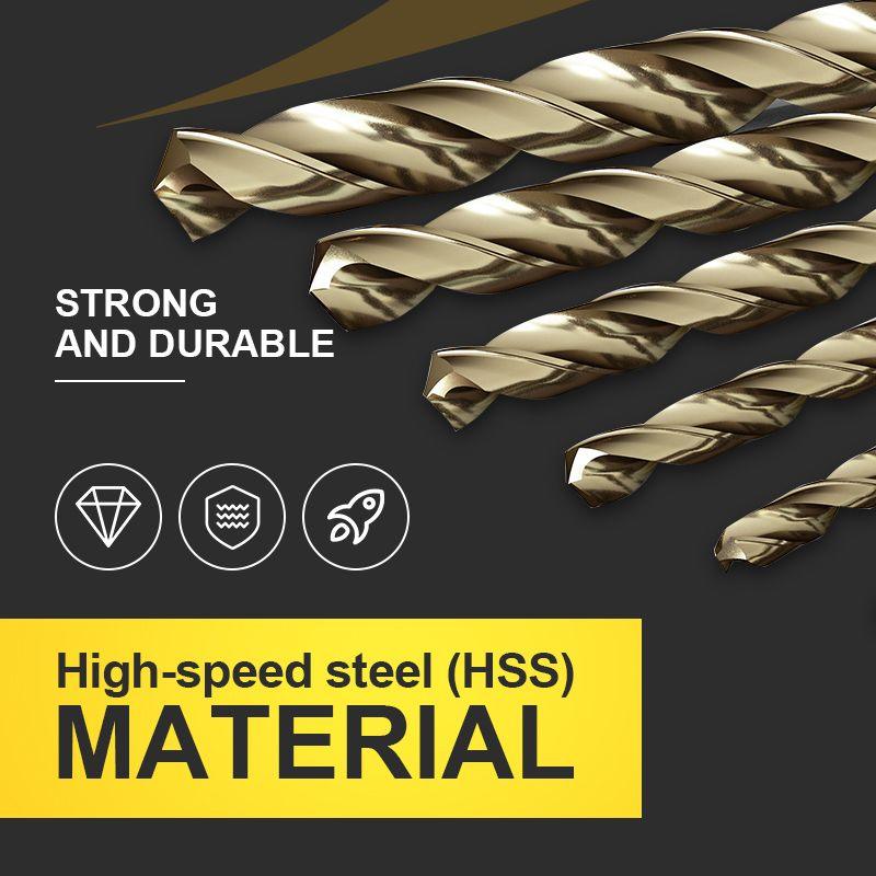 🔧 50% OFF NOW! ⚡ 99pcs Titanium Coated Drill Bit Set – High-efficiency, durable & versatile – Ideal for craftsmen & DIY projects 🛠️
