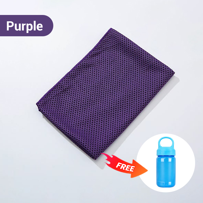 ⏰Summer Sale Buy 1 Get 1 Free❄💦Cold Sweat Towel You Can Use Anywhere, Anytime! Reusable Soft Absorbent Cooling Portable– UK Ready!
