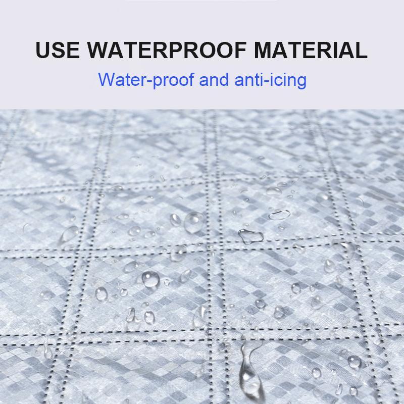 🚗 BUY 2 GET 1 FREE! ✨ 4-Layer Magnetic Windshield Car Cover - Thermal Insulation & Frost Protection with Easy Installation ❄️🔗