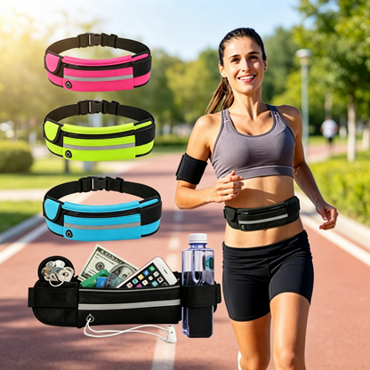 👟Running  Sports Jogging Portable Outdoor Phone Holder Waterproof Belt Bag