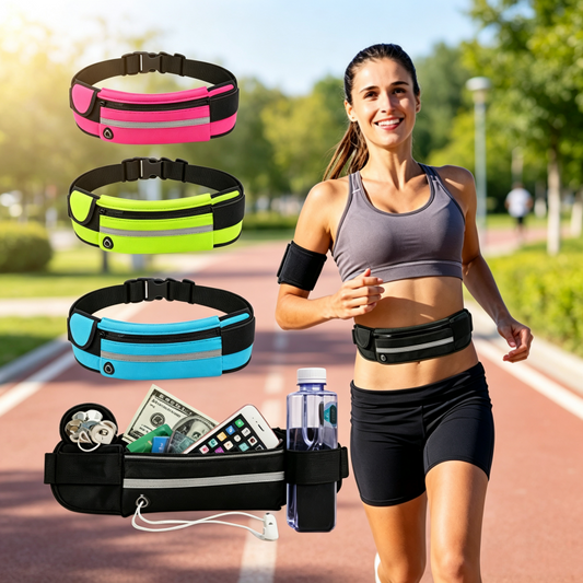 👟Running  Sports Jogging Portable Outdoor Phone Holder Waterproof Belt Bag