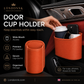 🥳2026 HOT SALE🚗🧺 50% OFF! Leather Car Door Cup Holder – Wide‑mouth opening, easy reach for drinks & phone. Clip‑on secure fit. PU leather, tough & stylish. 🛡️✨