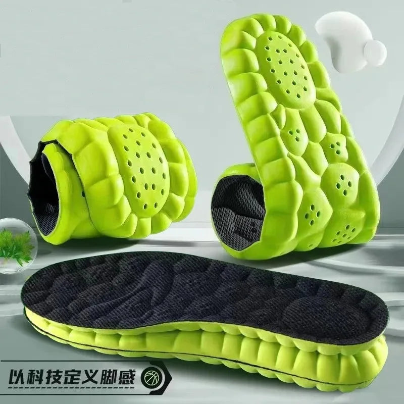 Highly elastic latex sports insoles Soft shoe pads Arch support Orthopedic insoles Breathable Deodorant Shock absorption Cushioning