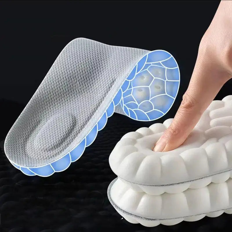 Highly elastic latex sports insoles Soft shoe pads Arch support Orthopedic insoles Breathable Deodorant Shock absorption Cushioning
