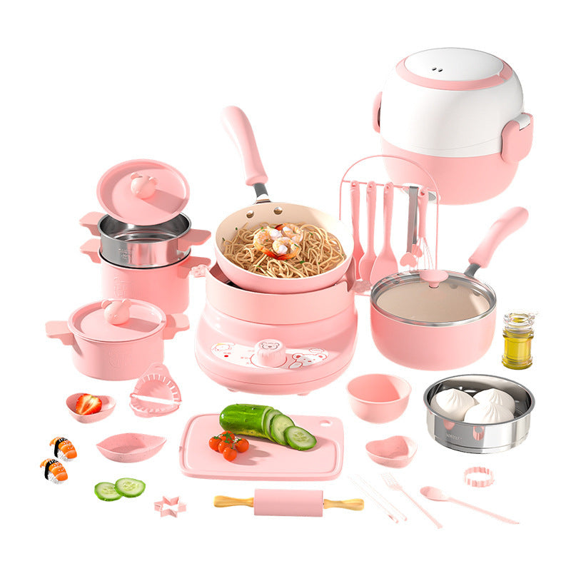 Kids Kitchen Playset Sets with Pots and Pans