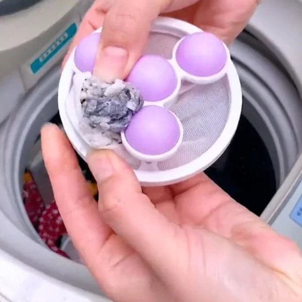 🔥BUY 1 - GET 1 FREE! ✨ Washing Machine Filter Bag - Captures Pet Hair, Prevents Tangles, Reusable 🧼🐾