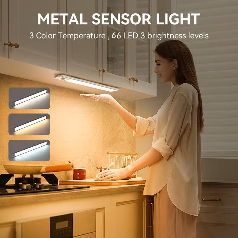 💥Hot Sale - 50% OFF🔥3-Color Lighting Punch-free Smart Sensor Magnetic Rechargeable LED Lights💡