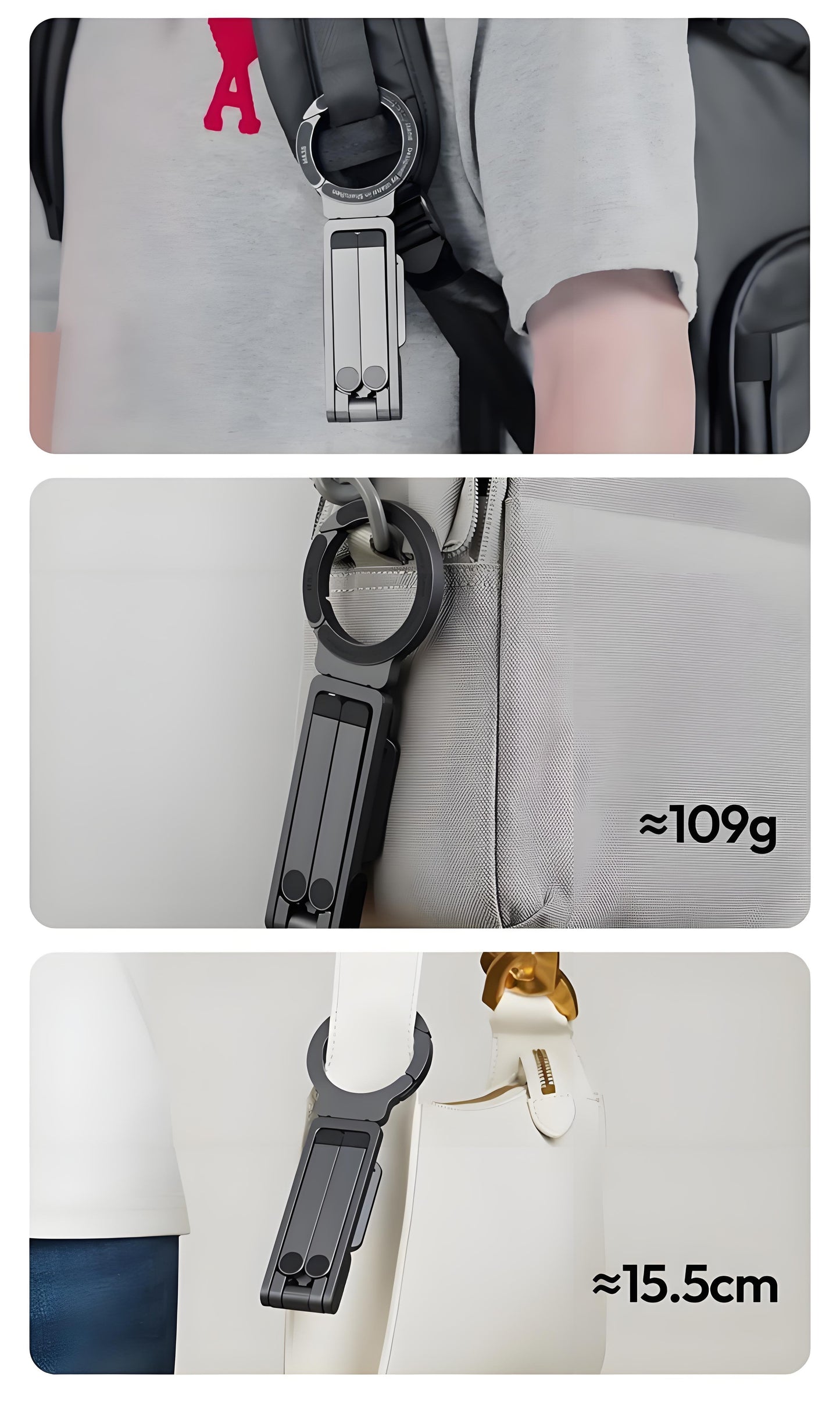 🔥HOT SALE 🔥Magnetic Climbing Buckle, Multi-Functional Portable Foldable Live Streaming Selfie Tripod