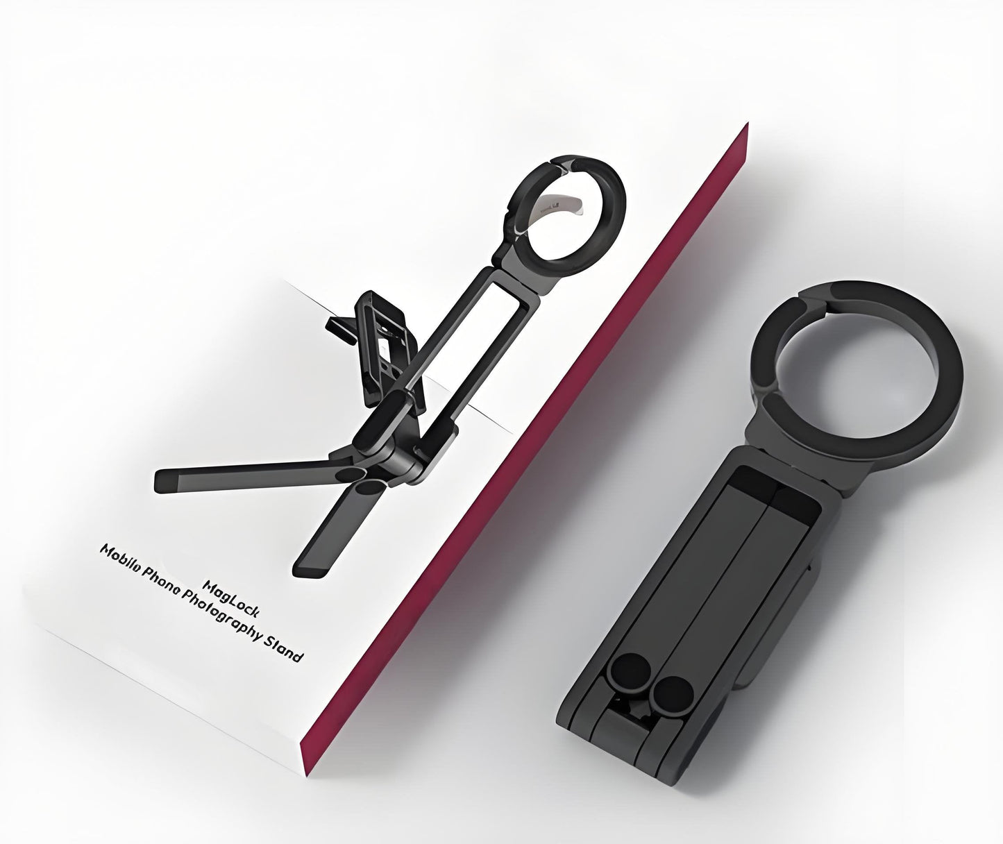 🔥HOT SALE 🔥Magnetic Climbing Buckle, Multi-Functional Portable Foldable Live Streaming Selfie Tripod