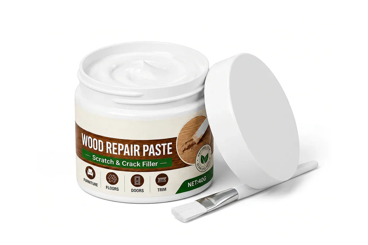 🥳2026 HOT SALE🥳💞50K+ SOLD!🛡️🪑 Furniture & Floor Repair Paste – Works on tables, cabinets & wooden floors. Covers scuffs & peeling. No more ugly scratches! 🏠✅