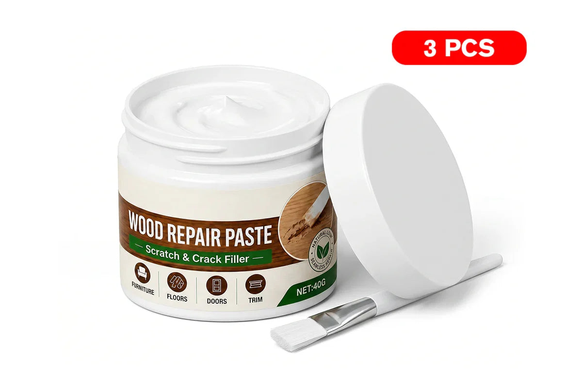 🥳2026 HOT SALE🥳💞50K+ SOLD!🛡️🪑 Furniture & Floor Repair Paste – Works on tables, cabinets & wooden floors. Covers scuffs & peeling. No more ugly scratches! 🏠✅