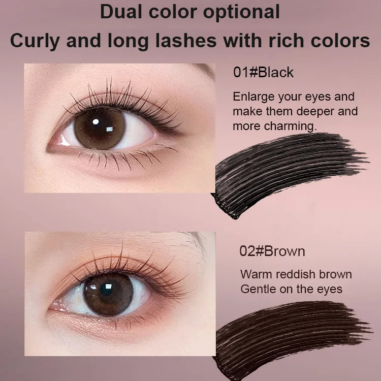🔥 Hot Sale 49% OFF🔥🔥[Waterproof and Non-Smudging] Lengthening And Curling Long-lasting Mascara