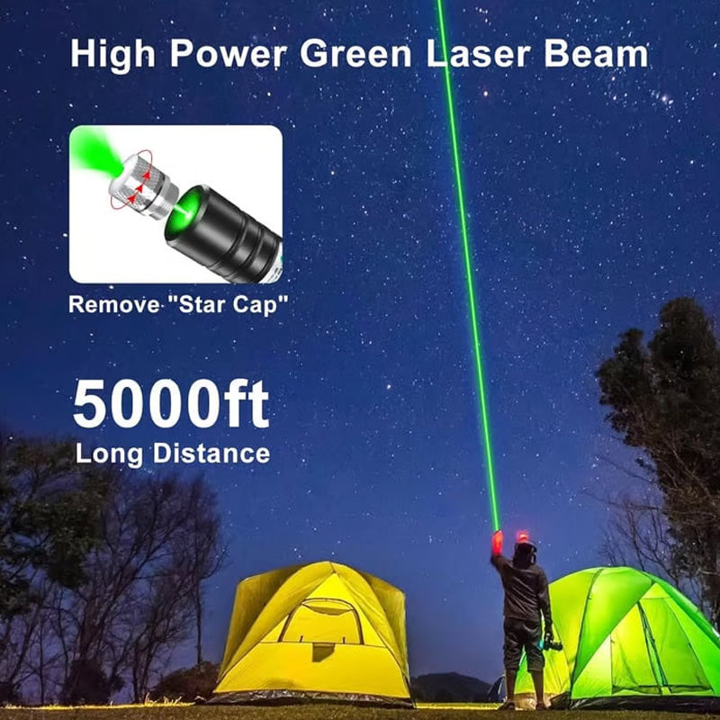 🔈🔈 60% OFF🔥USB Rechargeable High Power Laser Flashlight