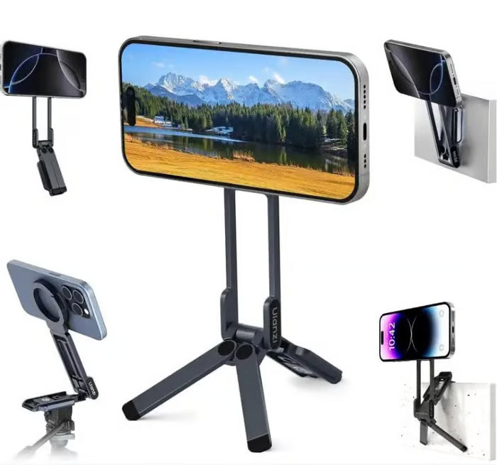 🔥HOT SALE 🔥Magnetic Climbing Buckle, Multi-Functional Portable Foldable Live Streaming Selfie Tripod
