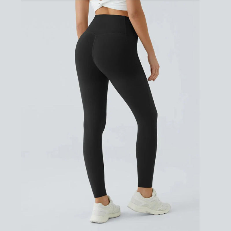 🌸High-Waisted Butt Lifting Tummy Control Shaping Training Leggings with Side Pocket
