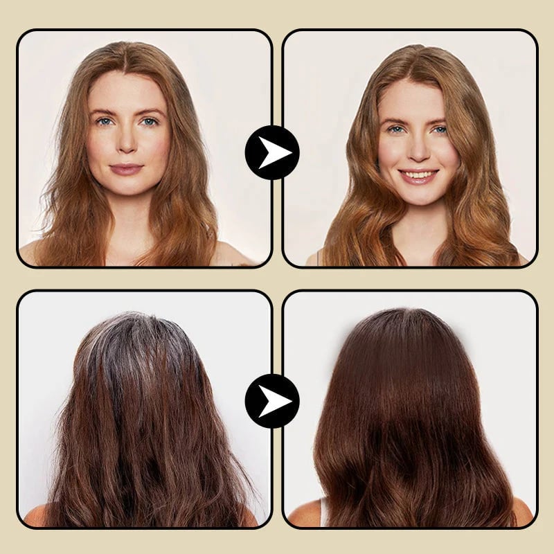 🖤BUY 1 GET 1 FREE!!⚡2-IN-1 Water & Sweat-Proof Hair Comb Dye✨ Long-Lasting Color with Zero Mess!
