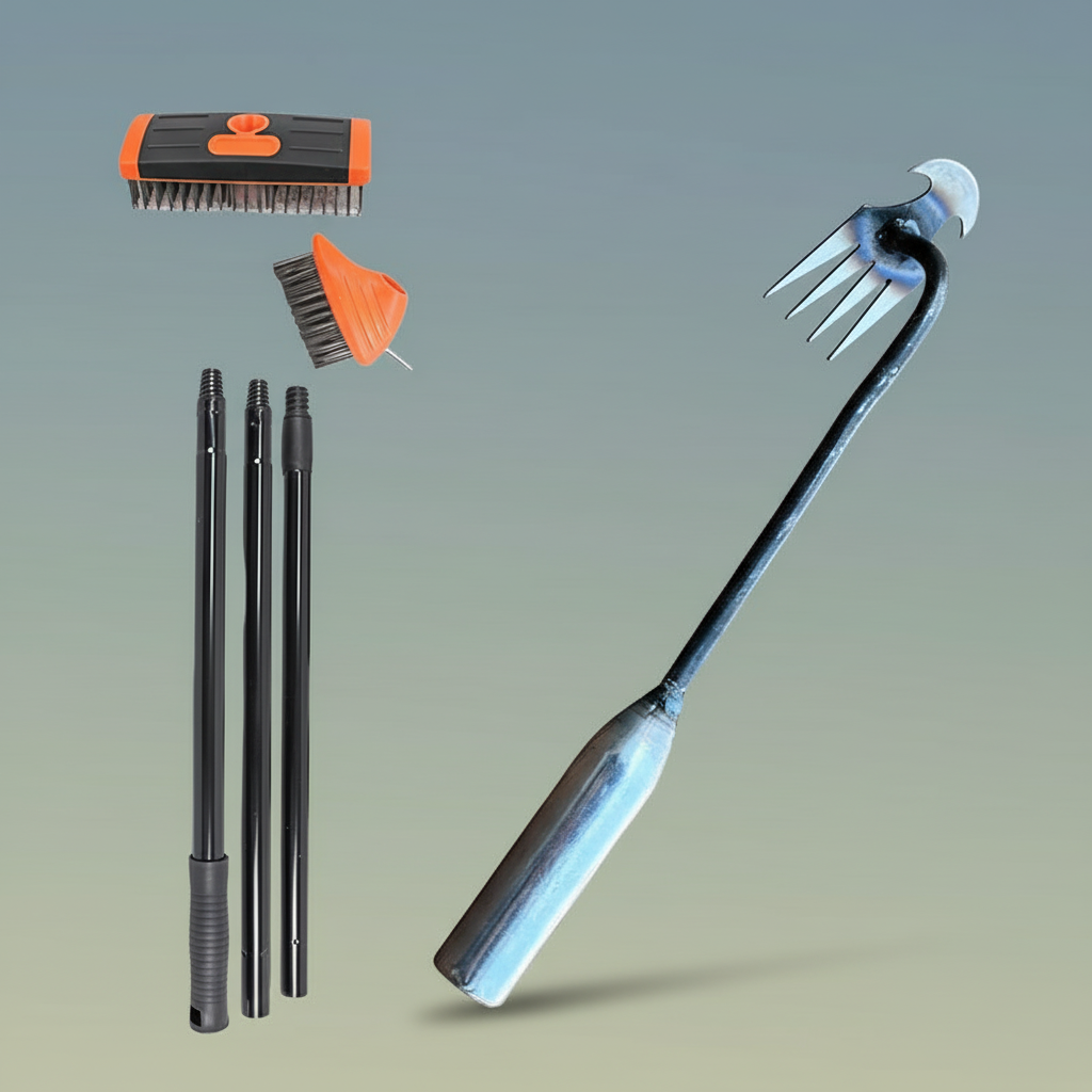 3 in 1 Weeding Wire Brush Tools Set