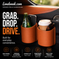 🥳2026 HOT SALE🚗🧺 50% OFF! Leather Car Door Cup Holder – Wide‑mouth opening, easy reach for drinks & phone. Clip‑on secure fit. PU leather, tough & stylish. 🛡️✨