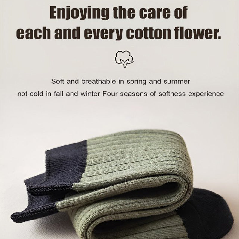 💥Big Sale 50% OFF💥 Colorblock Thermal Mid-Calf Socks