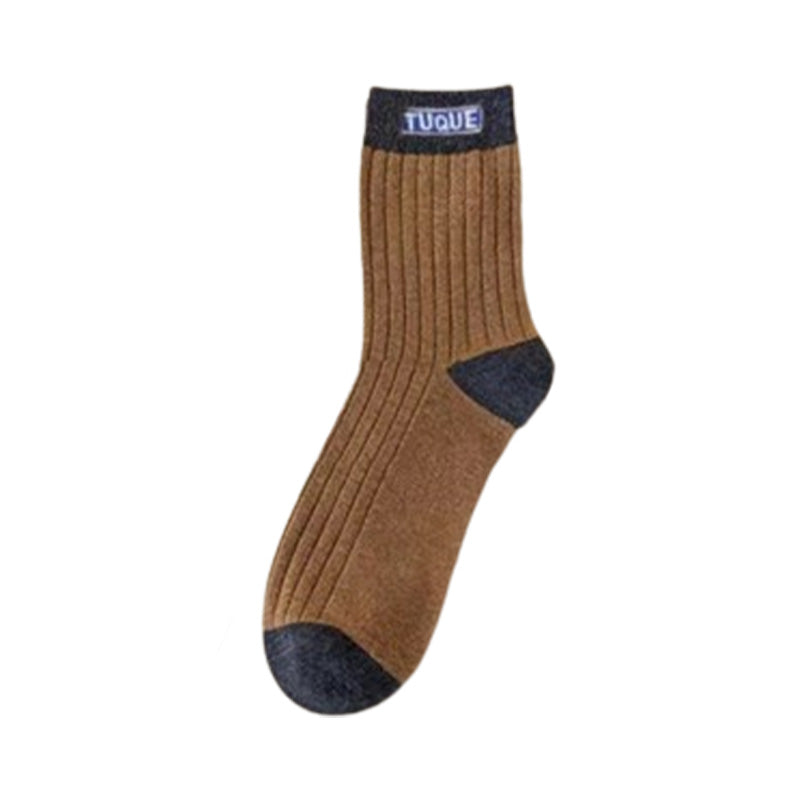 💥Big Sale 50% OFF💥 Colorblock Thermal Mid-Calf Socks