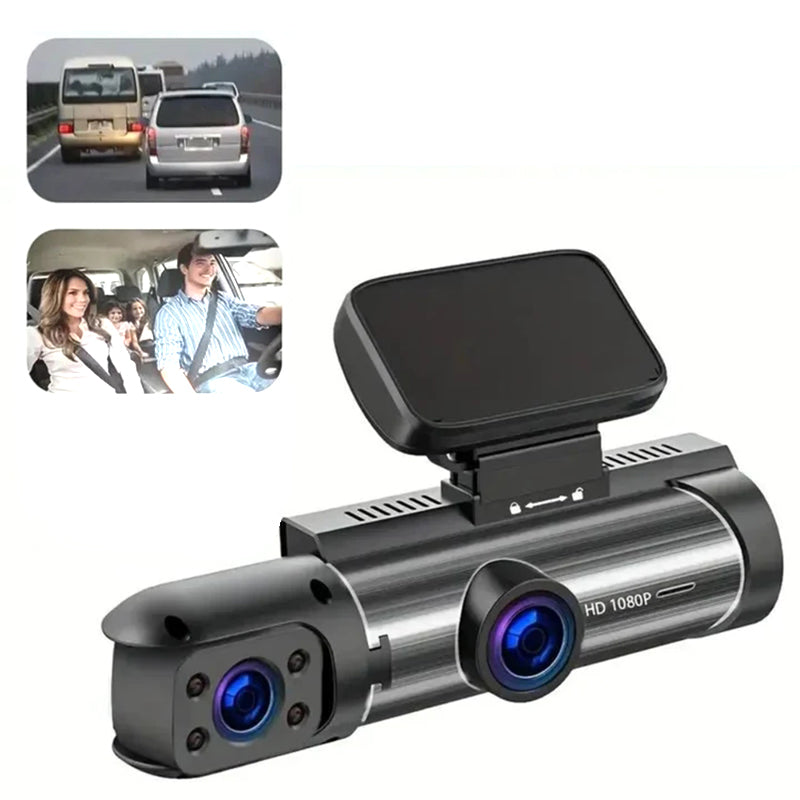 🖤Black Friday top seller!✨ 170° Wide-Angle Dash Cam with Dual Lens – 1080P HD, Night Vision & 24-Hour Parking Monitoring (Drive Safer, Save Every Moment!)