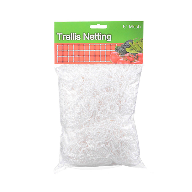 🌿【Climbing Net】— Tomatoes and cucumbers climb up on their own, keeping the fruit off the ground so you don’t have to bend over when picking them! 🍅✨
