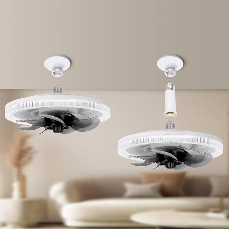 💥2026 HOT SALE 50% OFF💥 2-in-1 Ultra-Quiet Ceiling Fan Light with Remote & 6 Speeds 💡🌬️ | Dimmable, Energy-Saving & Perfect for UK Homes 🇬🇧