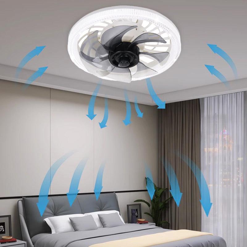 💥2026 HOT SALE 50% OFF💥 2-in-1 Ultra-Quiet Ceiling Fan Light with Remote & 6 Speeds 💡🌬️ | Dimmable, Energy-Saving & Perfect for UK Homes 🇬🇧