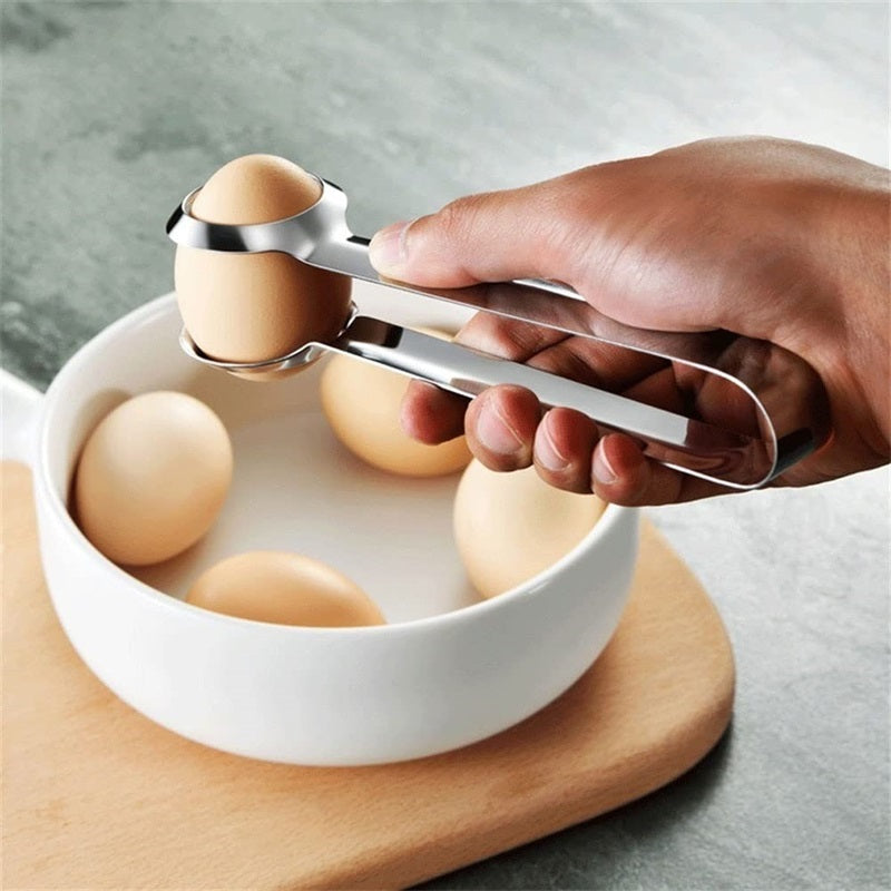 Multifunctional Stainless Steel Boiled Egg Tong
