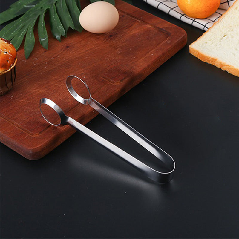 Multifunctional Stainless Steel Boiled Egg Tong