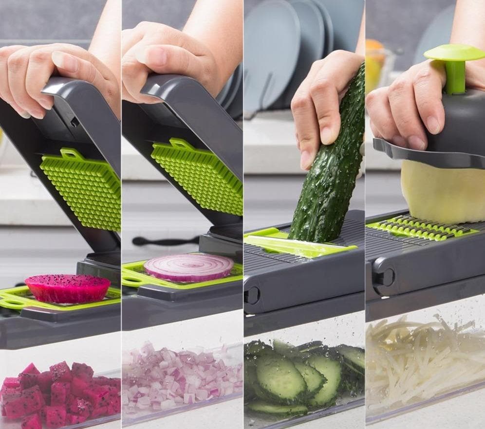 🎁 MOTHER’S DAY SALE 50% OFF!!! 🧑‍🍳Multi-Knife™ | Multi-function vegetable cutter | 16-piece set🥗