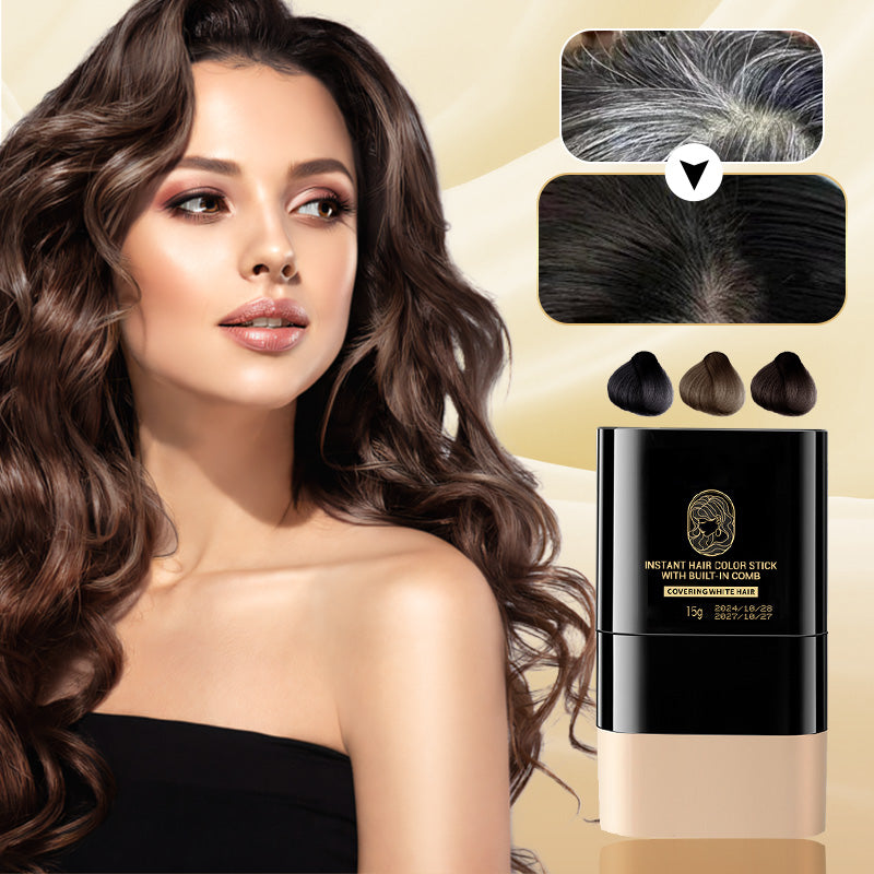 🔥Buy 2 Get 1 Free🔥 Instant Hair Color Stick with Built-In Comb - Unisex