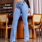 👖49% OFF NOW!💃 Women‘s Stretch Flare Jeans – High Waist, Body-Hugging Fit & Retro Style ✨