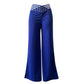 💖2026 NEW TYPE SALE 50% OFF💷🍃Women's Casual Hollow-out High-Waisted Wide-Leg Pants