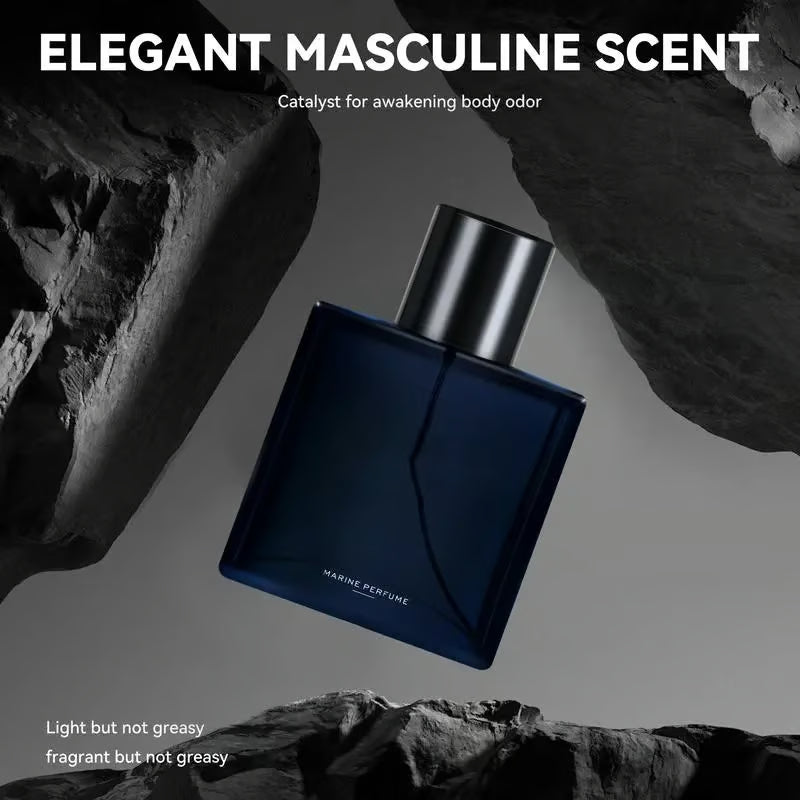 🔥2025 Hot Sale 50% OFF🔥 Men’s Natural Long-Lasting Marine Perfume | 24H Natural Sea Minerals & Zero Alcohol Burn