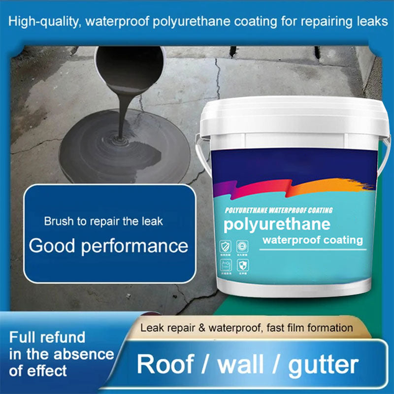 🍃✨🔰Polyurethane Waterproofing and leak repair Eco-friendly coating