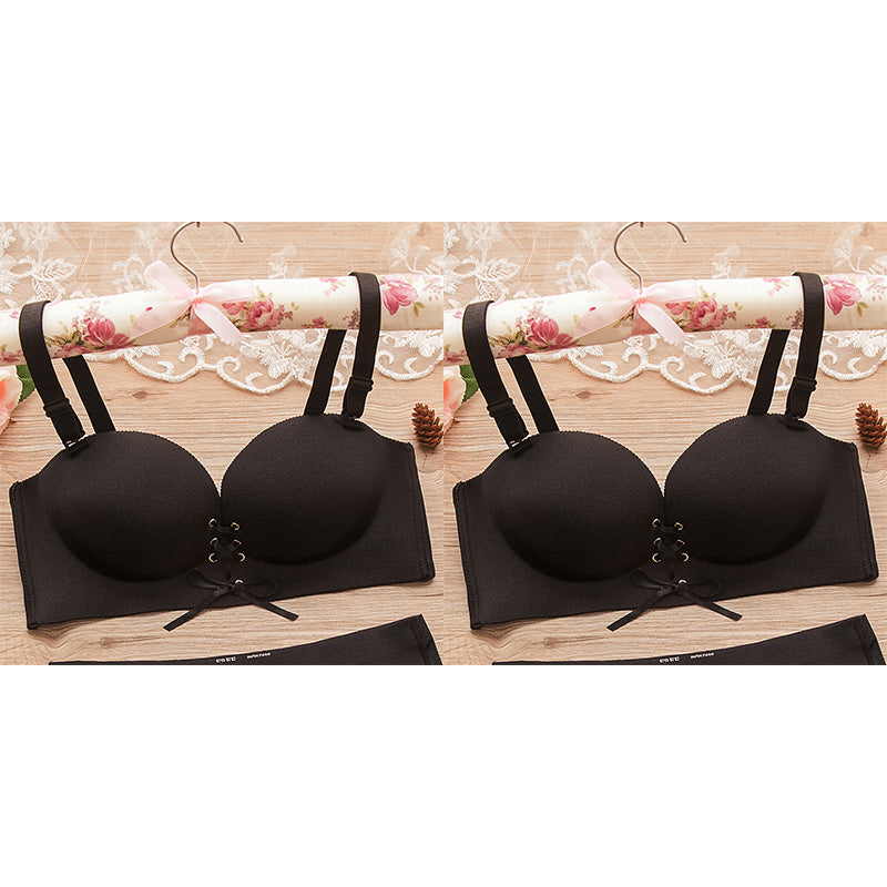 🔥Hot Sale 50% OFF🔥💋Detachable-Strap Non-Mark Gathering Bra