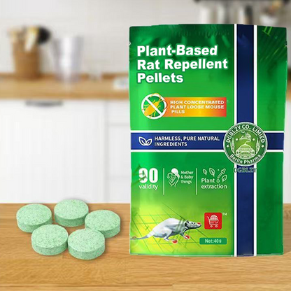 Plant-Based Rat Repellent Pellets