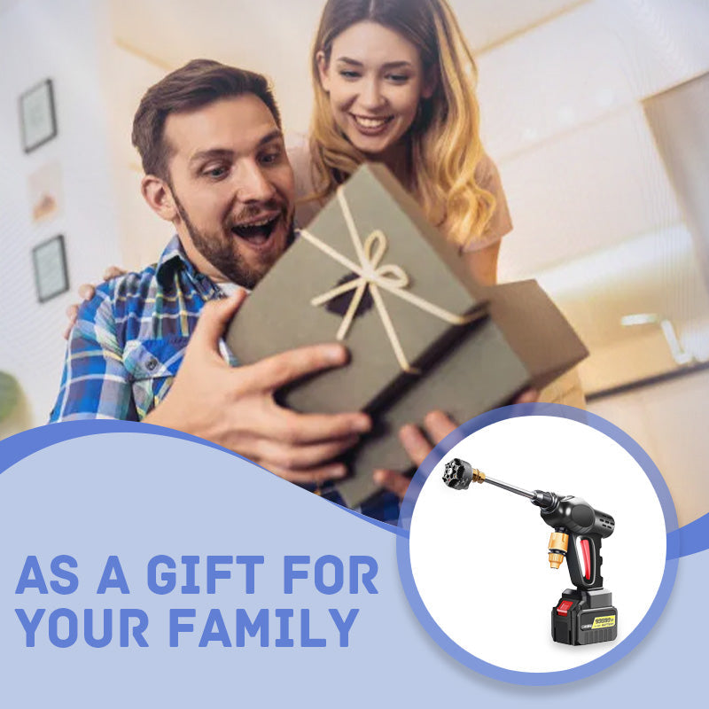 🚗 50% OFF! 💦 PORTABLE CAR WASH MACHINE - High Pressure & Multi-Purpose Use, Compact Design for Easy Storage, Ideal for Outdoor Cleaning and Vehicles 🌟🔧