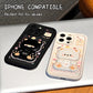 Foldable Stand & Mirror Cute Bear Phone Case for iPhone Series
